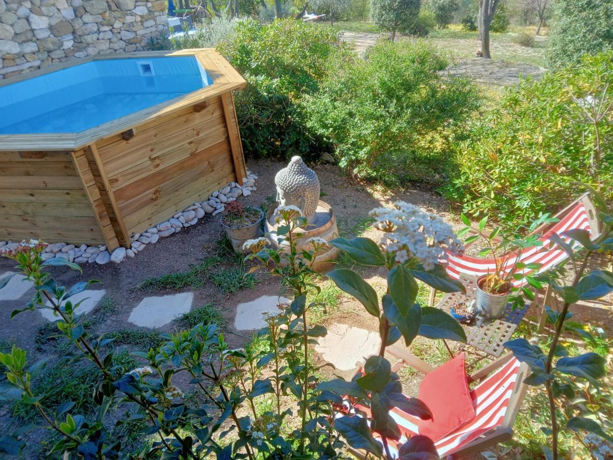 Villa Les Cerisiers De Stella Blauvac Exterior foto